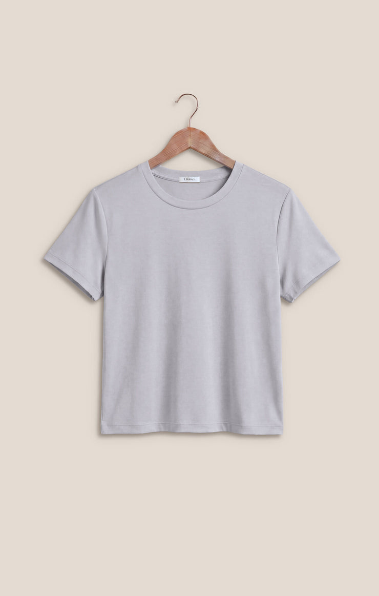 Tops Tourist Airy Knit Jersey Tee Hamptons Blue