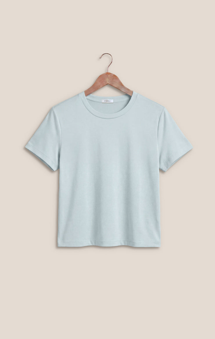 Tops Tourist Airy Knit Jersey Tee Rain
