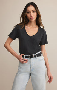 TopsModern Pocket Tee Black