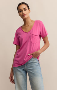 TopsModern Pocket Tee Island Pink