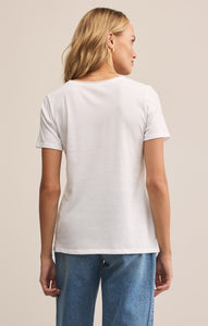 TopsModern Pocket Tee White