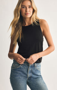 TopsSelect Airy Tank Black