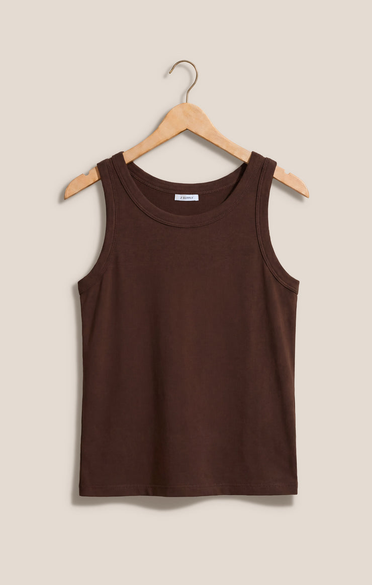 Tops Select Airy Tank Chocolate Cherry