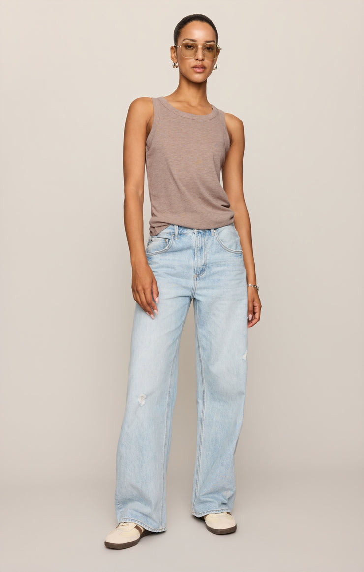 Tops Select Airy Tank Heather Ash