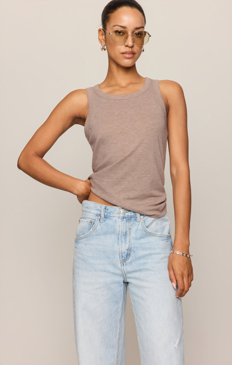 Tops Select Airy Tank Heather Ash