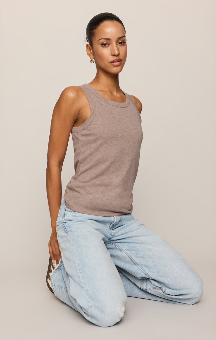 Tops Select Airy Tank Heather Ash