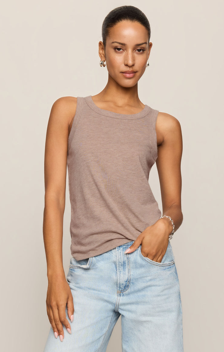 Tops Select Airy Tank Heather Ash