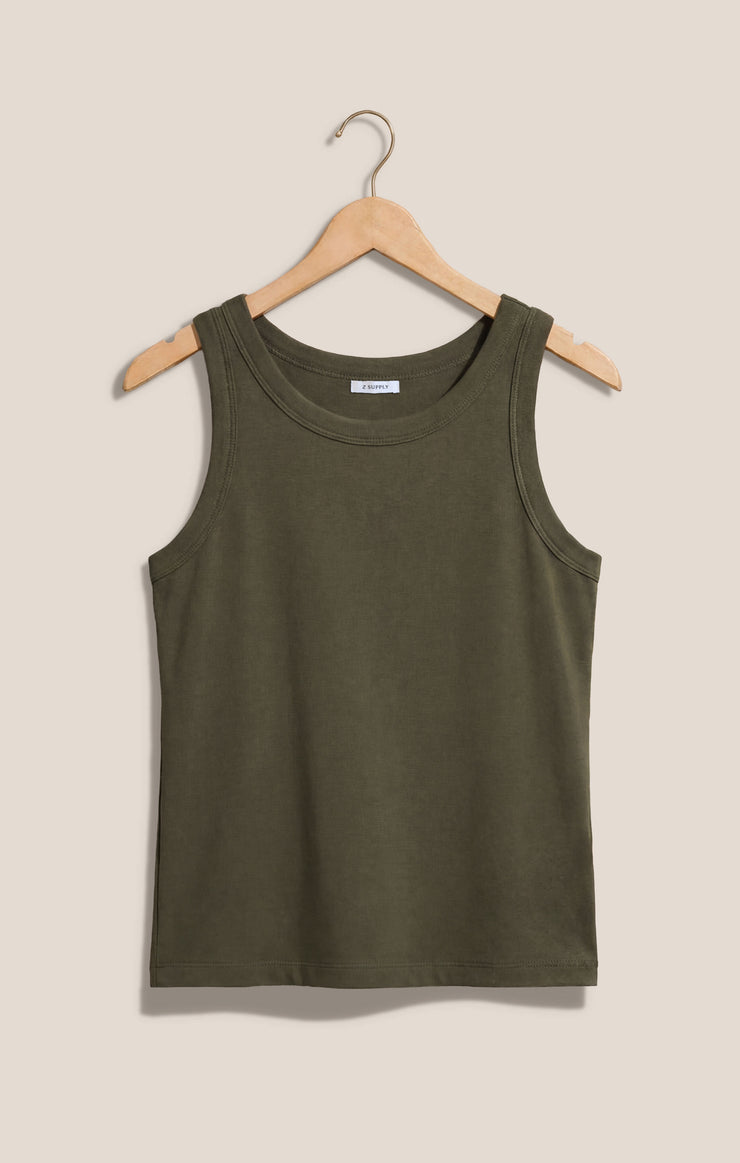 Tops Select Airy Tank Tea Leaf