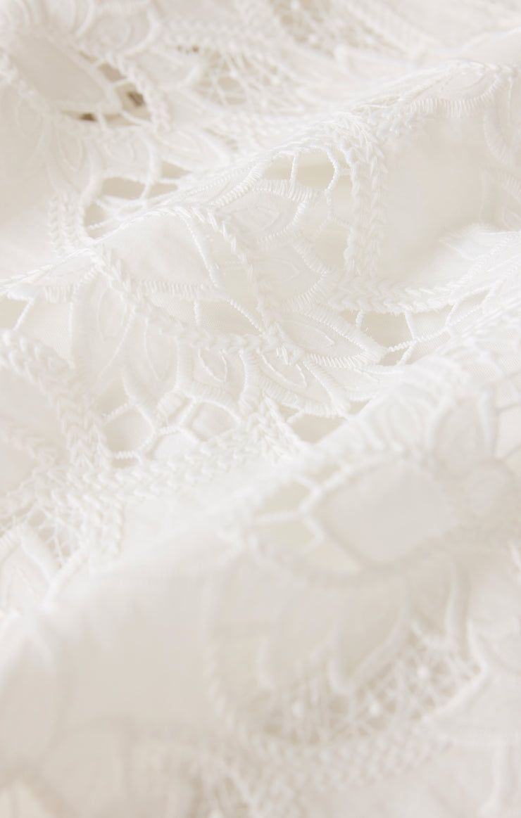 Tops Midnight Embroidered Top Cloud