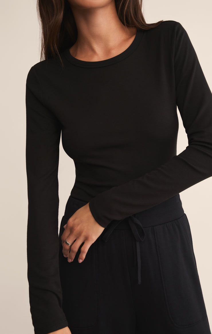 Tops Second Skin Crew Long Sleeve Top Second Skin Crew Long Sleeve Top