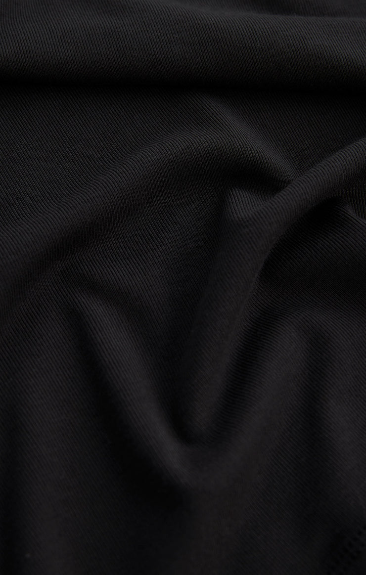 Tops Second Skin Crew Long Sleeve Top Black