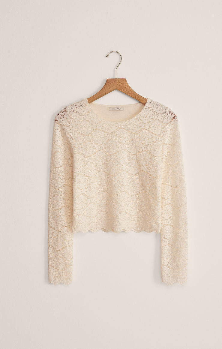 Aurora Lace Cropped Long Sleeve – Z SUPPLY