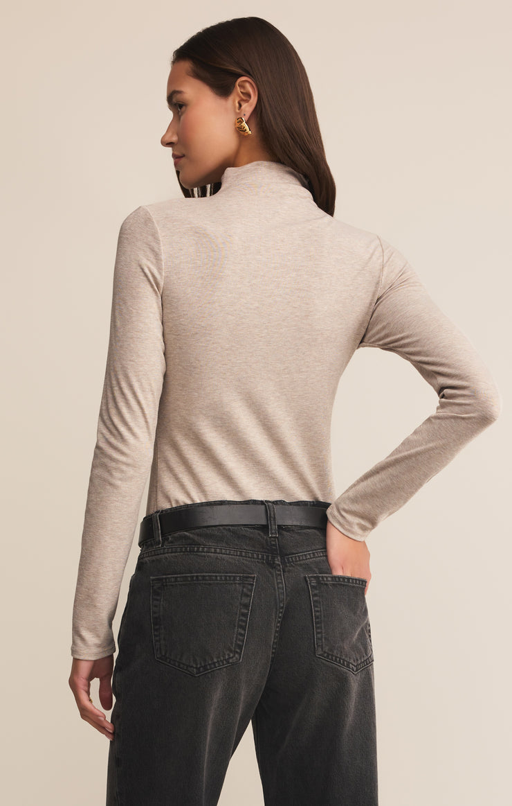 Tops Lira Second Skin Top Natural Heather