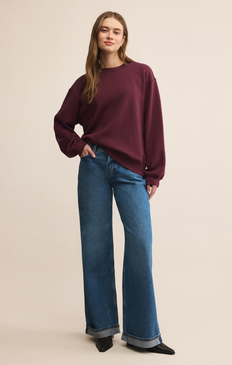 Tops Classic Boyfriend Sweatshirt Classic Boyfriend Sweatshirt