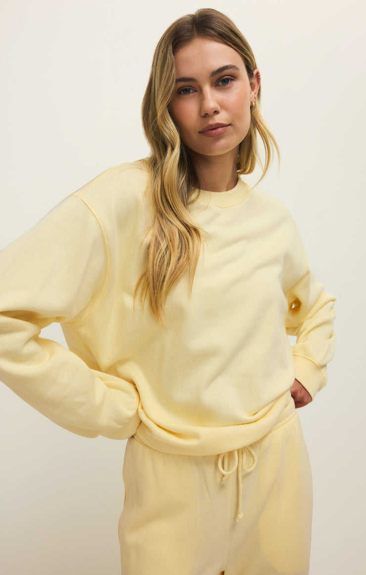 Tops Classic Boyfriend Sweatshirt Sunnyside