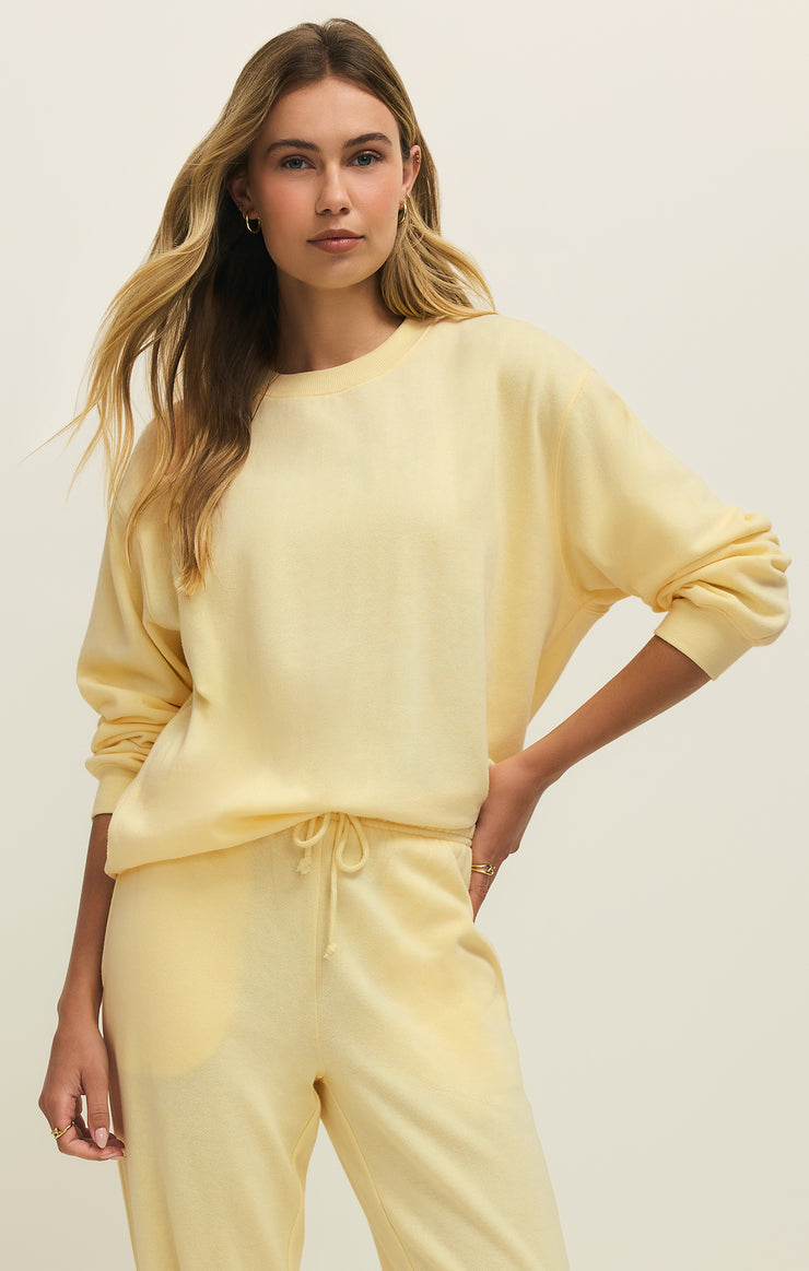 Tops Classic Boyfriend Sweatshirt Sunnyside