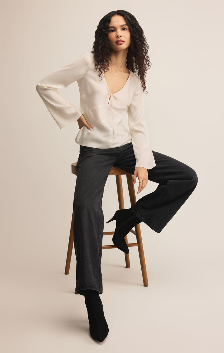 Tops Illara Tie Front Blouse Illara Tie Front Blouse