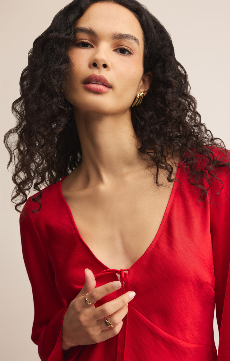 Tops Illara Tie Front Blouse Illara Tie Front Blouse