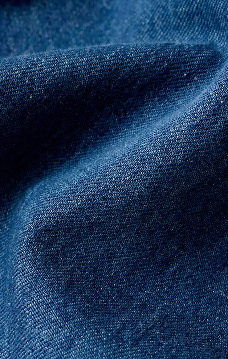 Tops Everyday Denim Button Up Deep Water