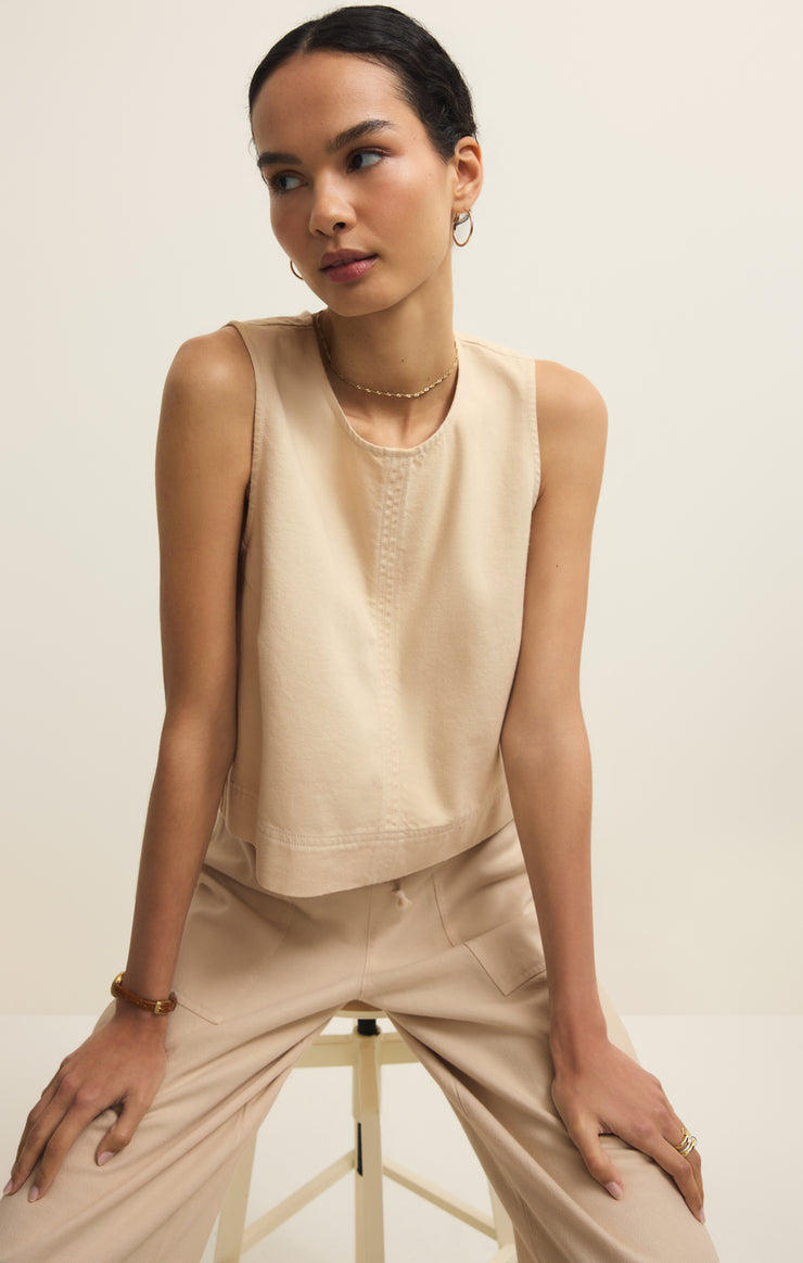 Tops Sun Seeker Twill Tank Sun Seeker Twill Tank