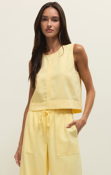 Sun Seeker Twill Cropped Tank – Z SUPPLY