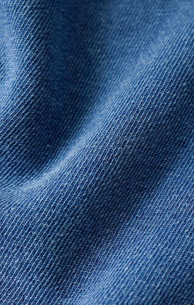 Jackets All Day Knit Denim Jacket Calypso Blue Indigo