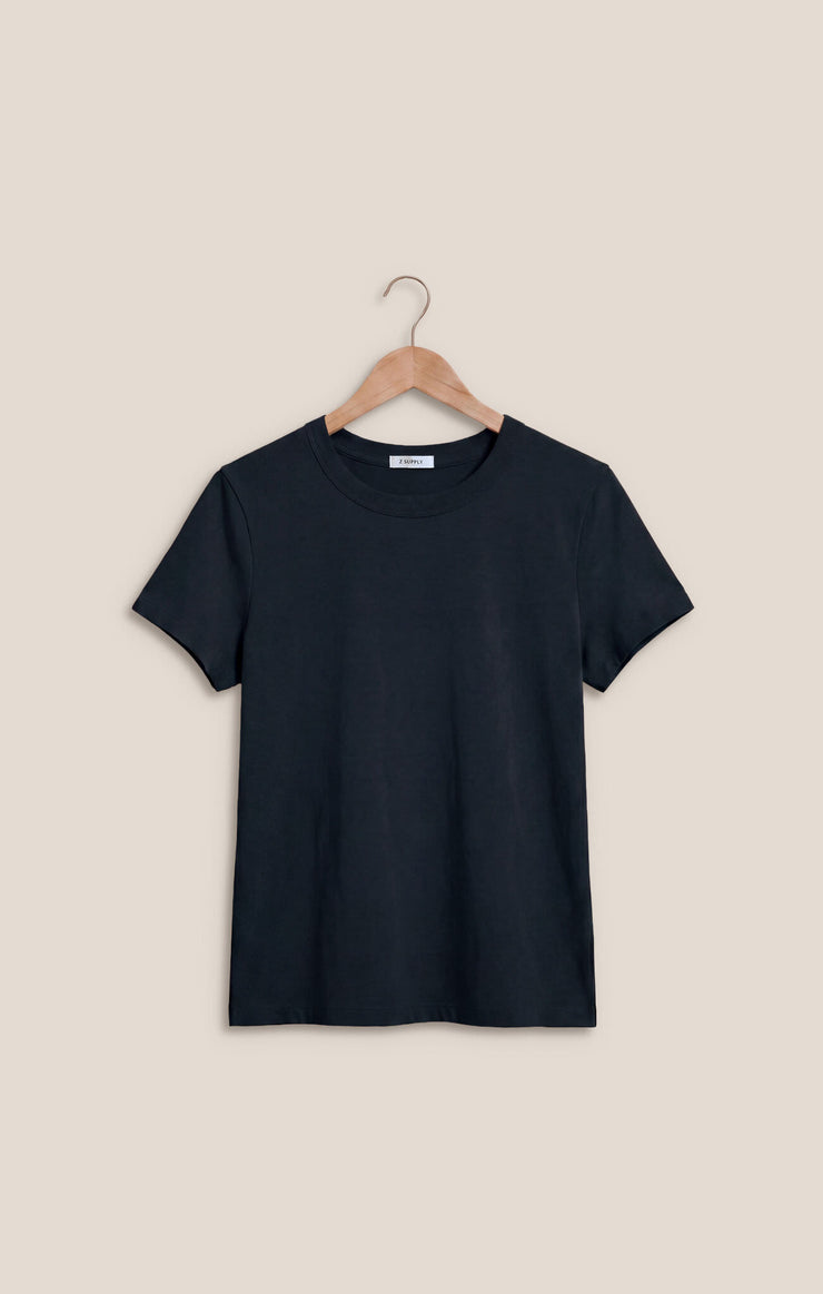 Tops Junie Cotton Tee Eclipse