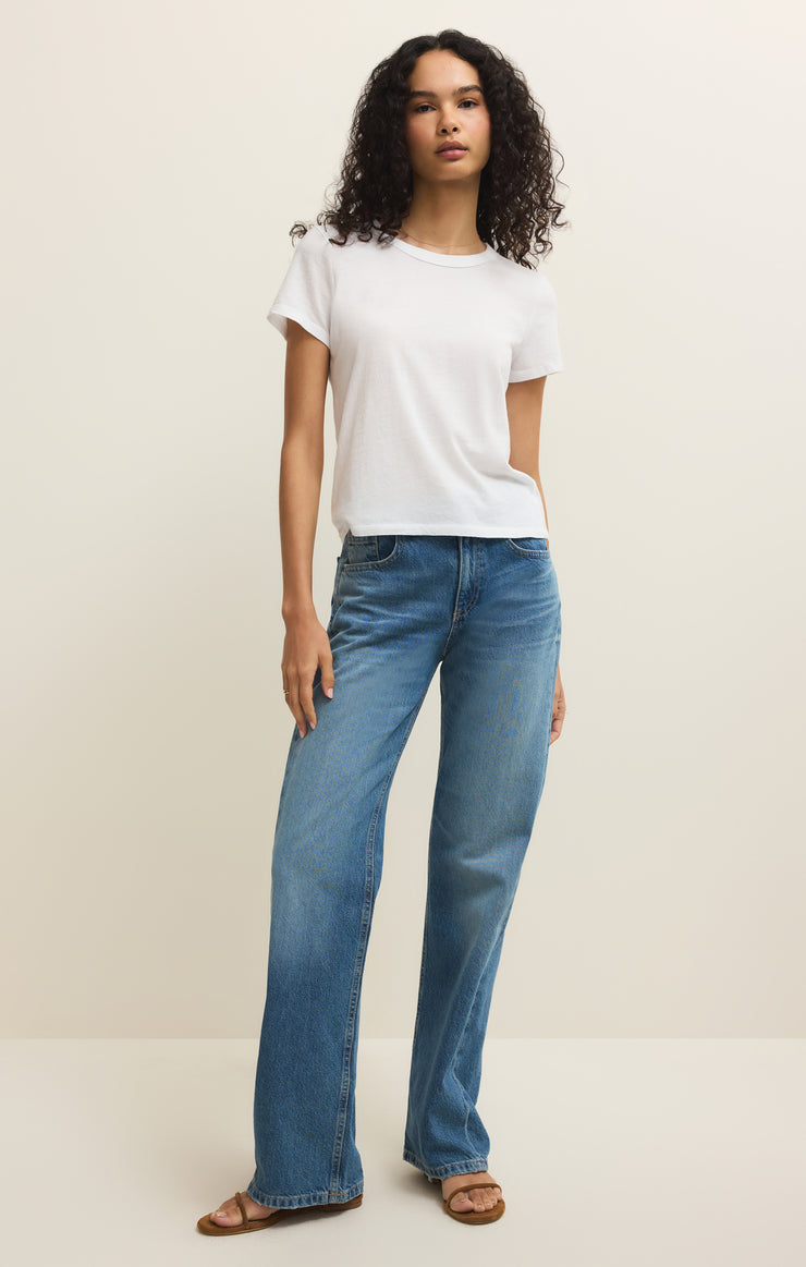 Tops Junie Cotton Tee White
