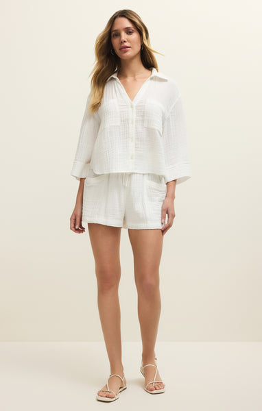 Helena Airy Gauze Button Up – Z SUPPLY