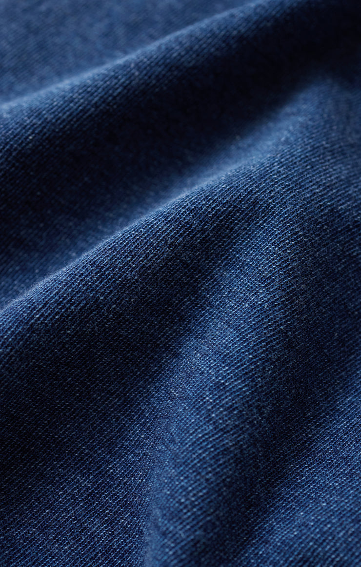 Tops Camino Cotton Jersey Denim Tee Indigo