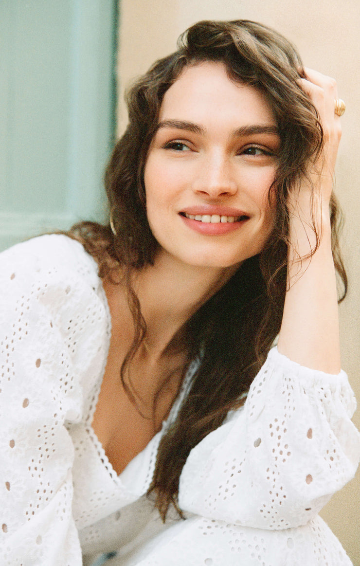 Tops Bria Cotton Eyelet Top Bria Cotton Eyelet Top