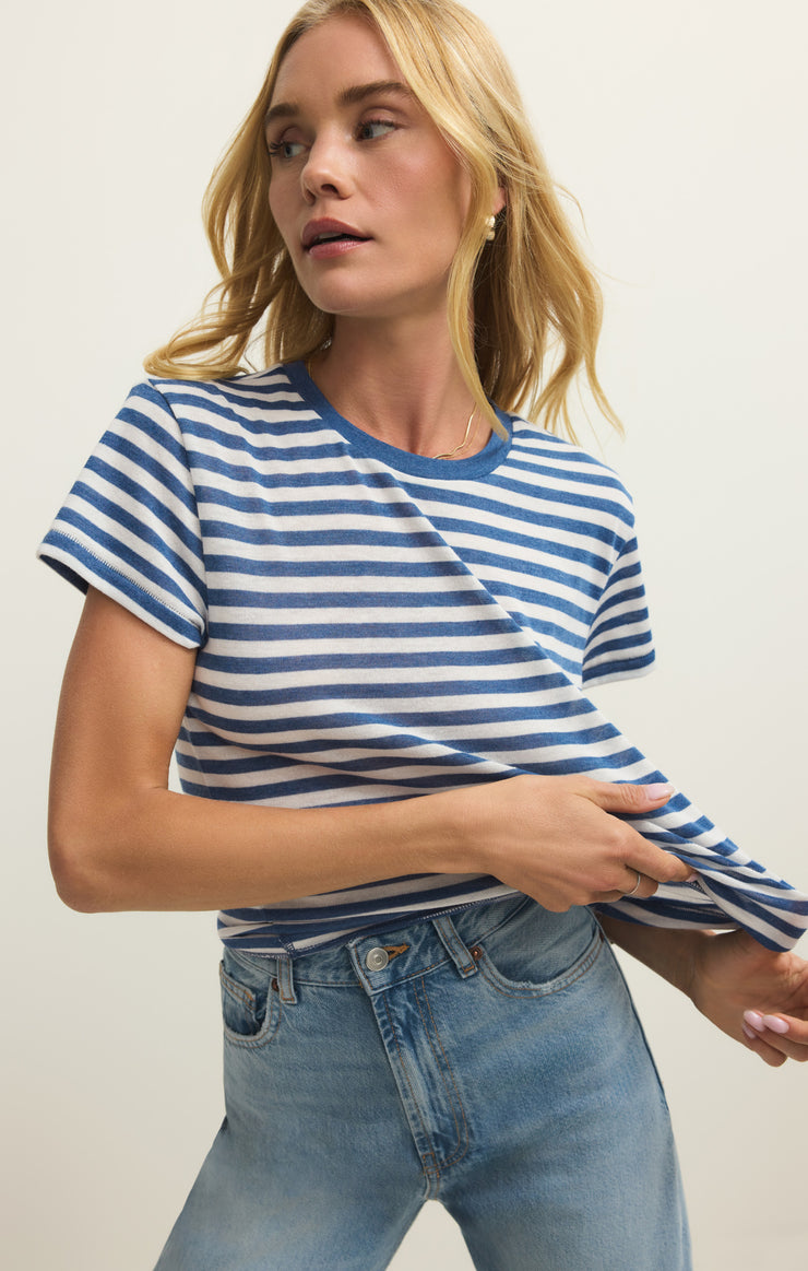 Tourist Airy Striped Tee
