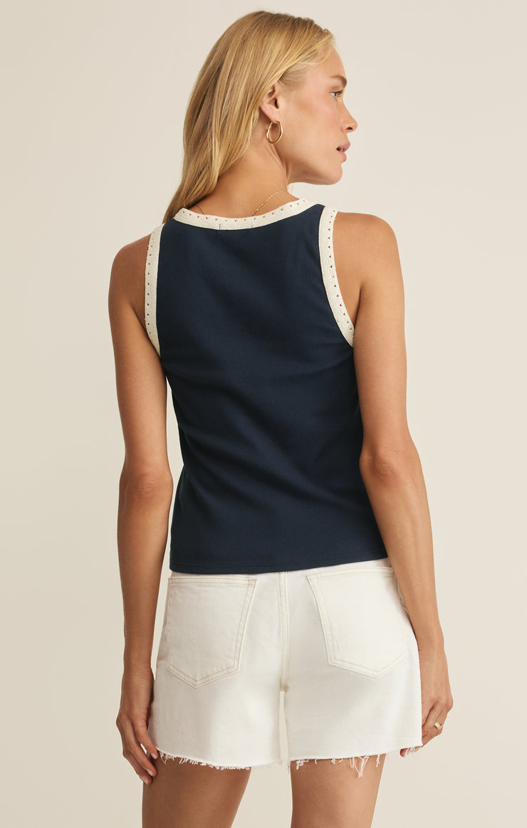 Tops Clarke Rib Tank Eclipse
