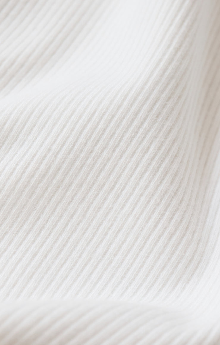 Tops Clarke Rib Tank White