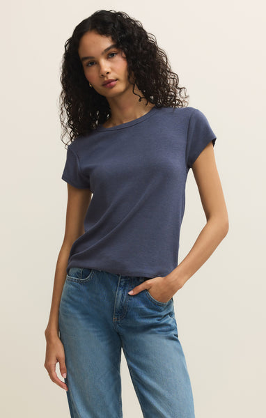 Renae Rib S/S Top – Z SUPPLY