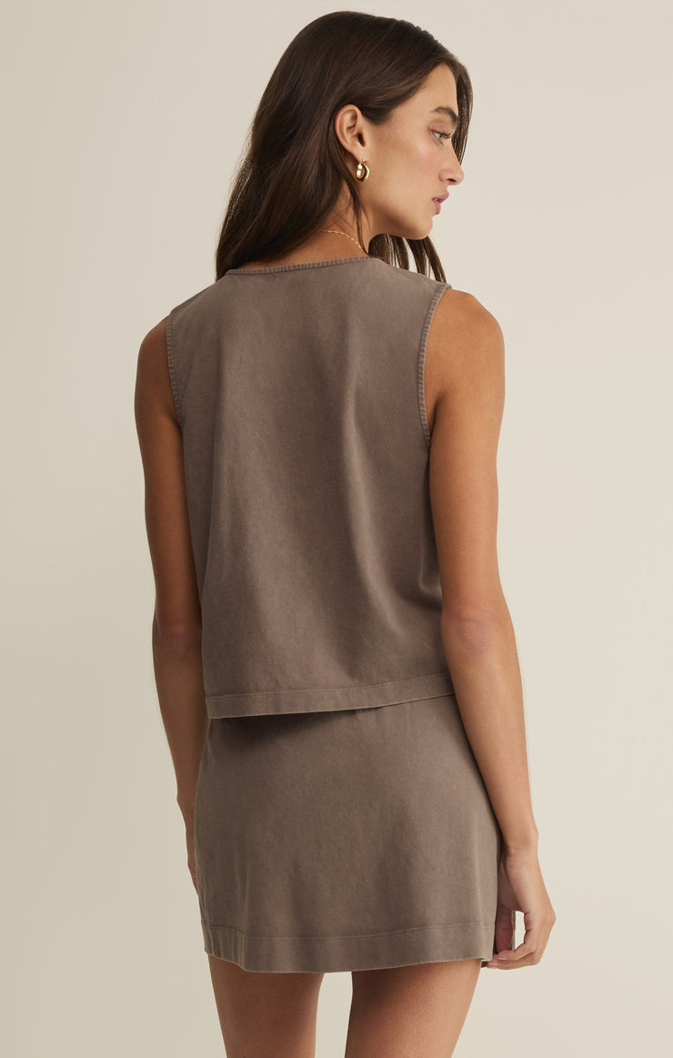 Tops Noelle Jersey Tank Perfectly Taupe