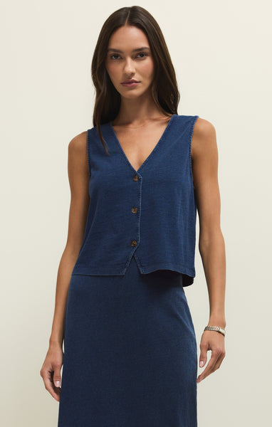 Noelle Jersey Denim Tank – Z SUPPLY