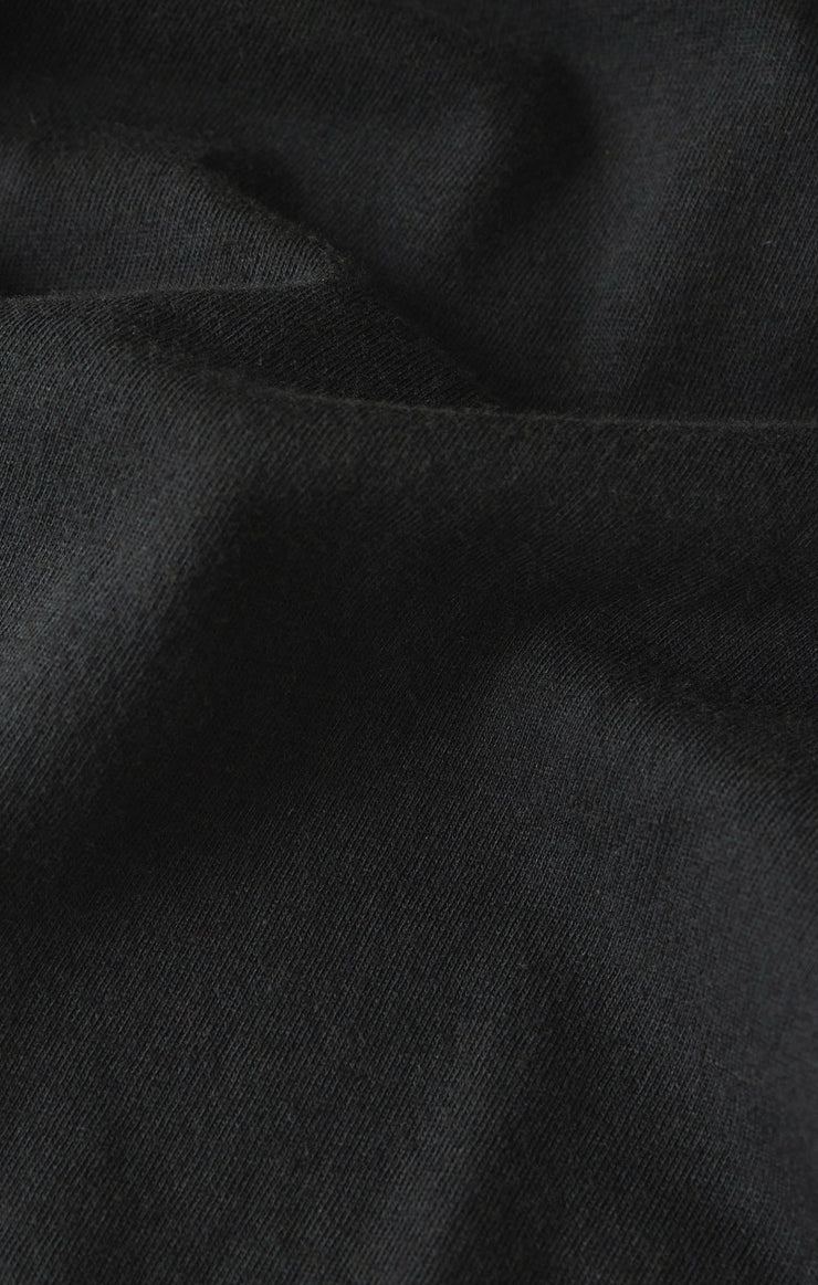 Tops Modern Jersey V-Neck Tee Black