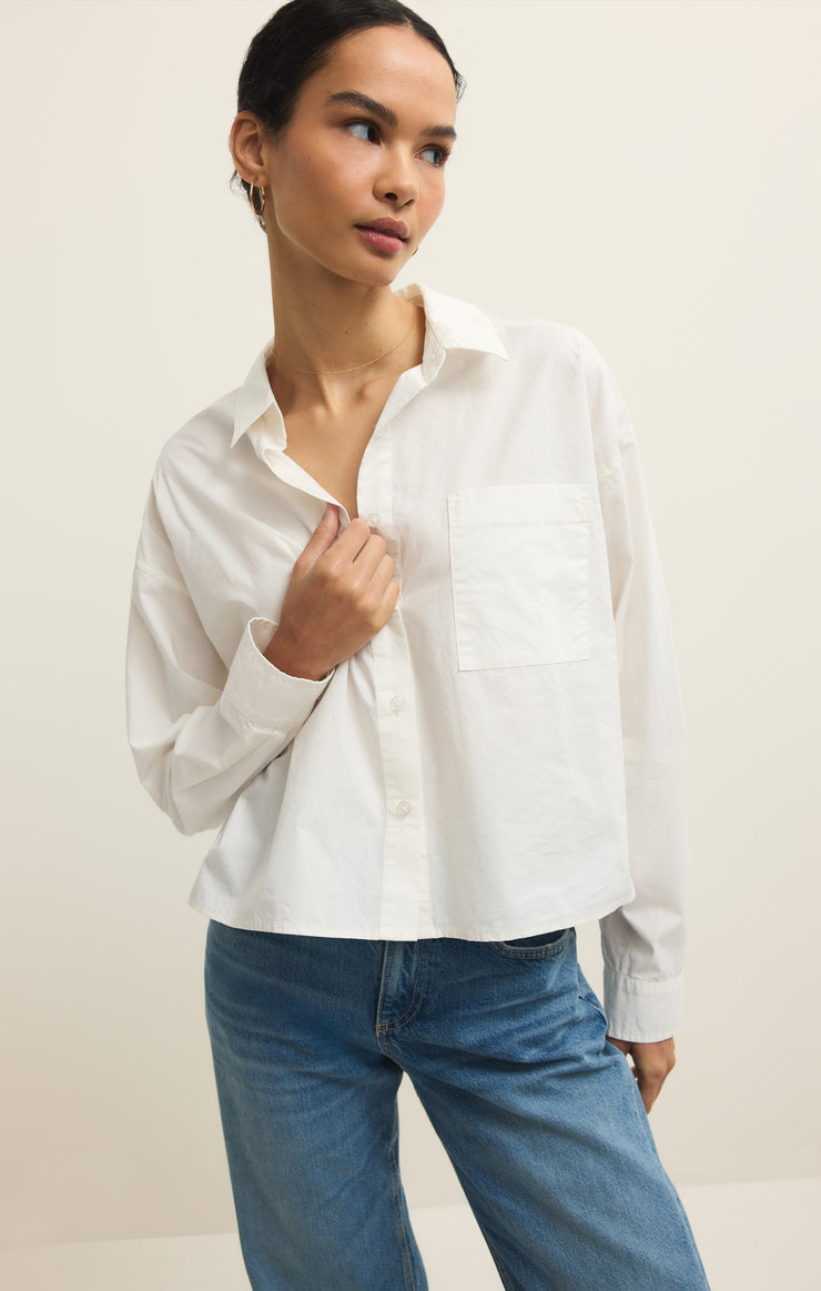 Tops Lisette Poplin Top Lisette Poplin Top