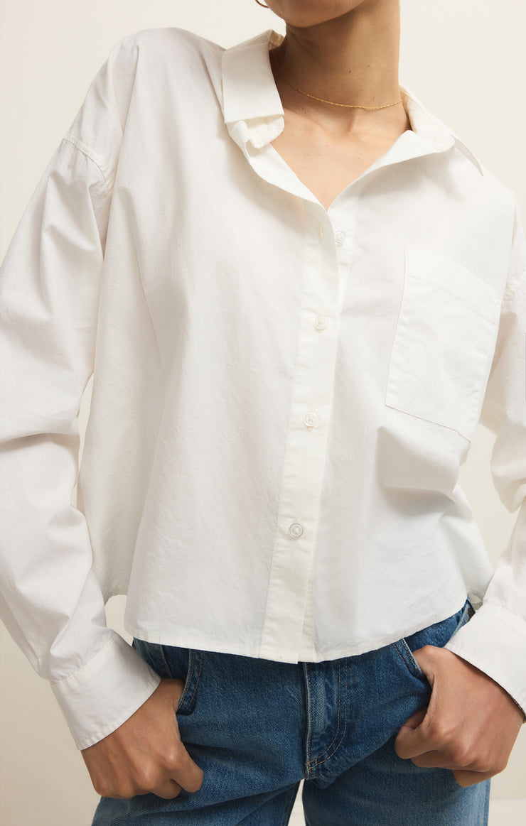 Tops Lisette Poplin Top Lisette Poplin Top