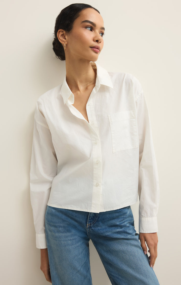 Tops Lisette Poplin Top Lisette Poplin Top