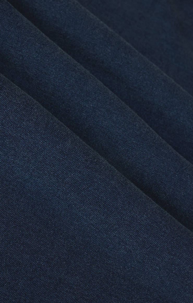 Tops Reese Jersey Denim Button Up Indigo