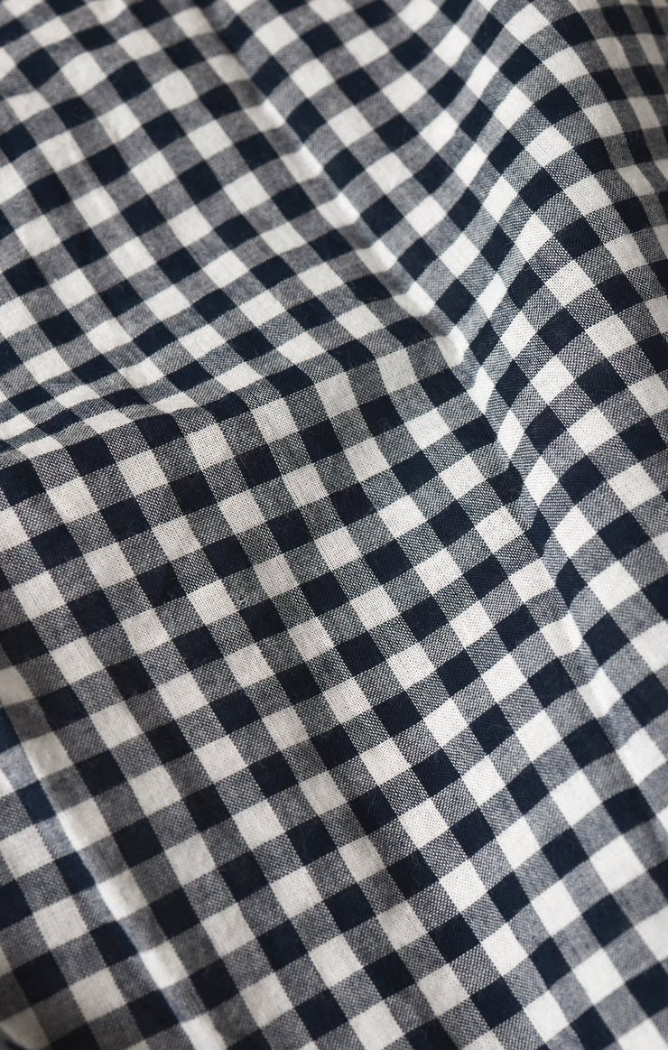 Tops Seaport Gingham Button Up Eclipse
