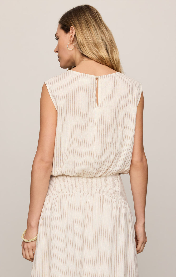 Tops Merit Stripe Cropped Top Cloud