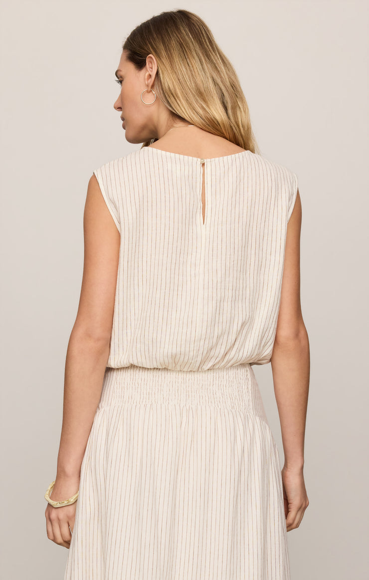 Tops Merit Stripe Cropped Top Cloud