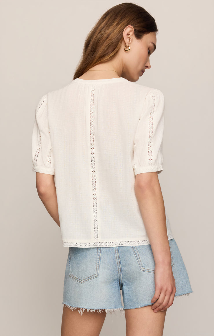 Camille Lace Inset Top – Z SUPPLY