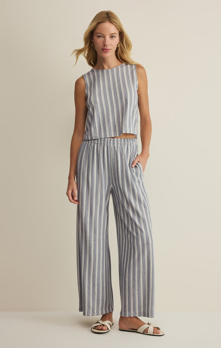 Tops Sloane Knit Striped Tank Top Summer Stone