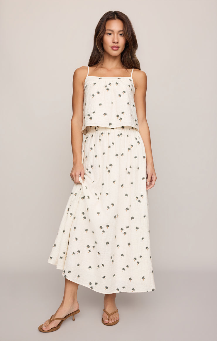 Palm Linen Tank Z SUPPLY Palm Linen Tank Z SUPPLY
