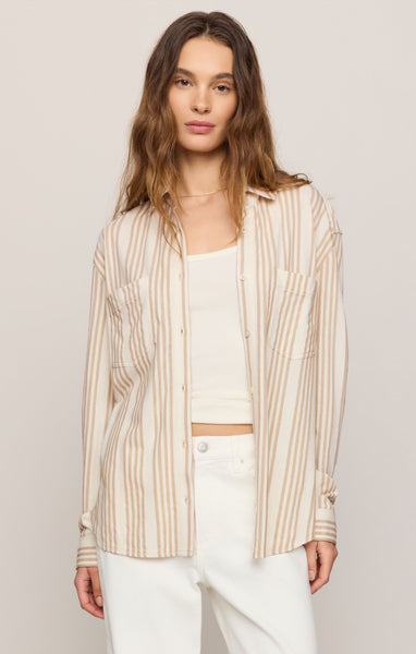 Reese Button Up Stripe Top – Z SUPPLY
