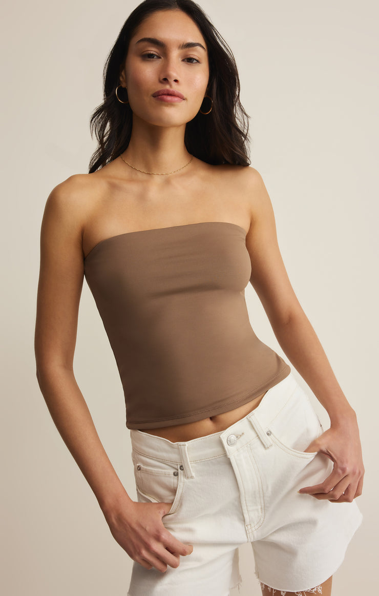 Tops Emera Tube Top Palo Santo